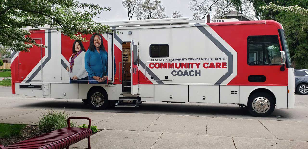 the community care coach bus